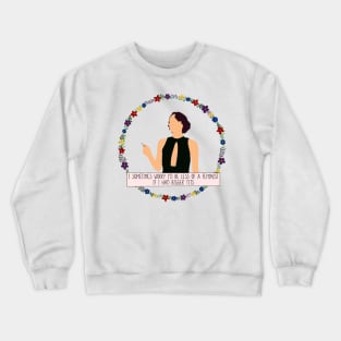 Minimalist Fleabag Feminist Quote Crewneck Sweatshirt